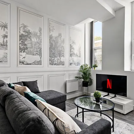 Apartment Modern 1br Flat In - Wifi Leeds (West Yorkshire)