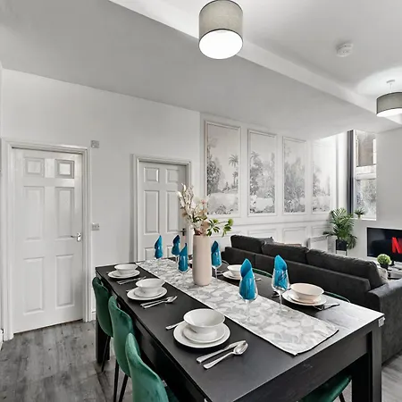 Apartment Modern 1br Flat In - Wifi Leeds (West Yorkshire)