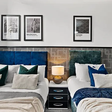 Modern 1br Flat In - Wifi *