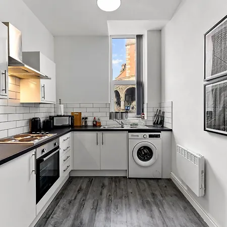 Modern 1br Flat In - Wifi Apartment *