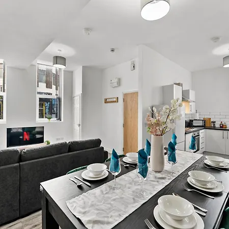 Modern 1br Flat In - Wifi Apartment *