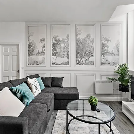 Apartment Modern 1br Flat In - Wifi *