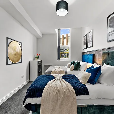 Modern 1br Flat In - Wifi Apartment *
