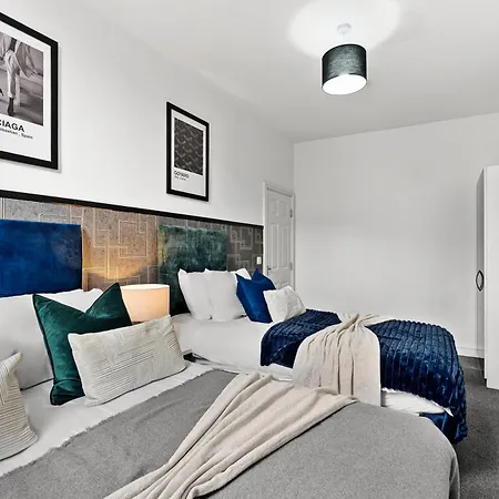 Modern 1br Flat In - Wifi *